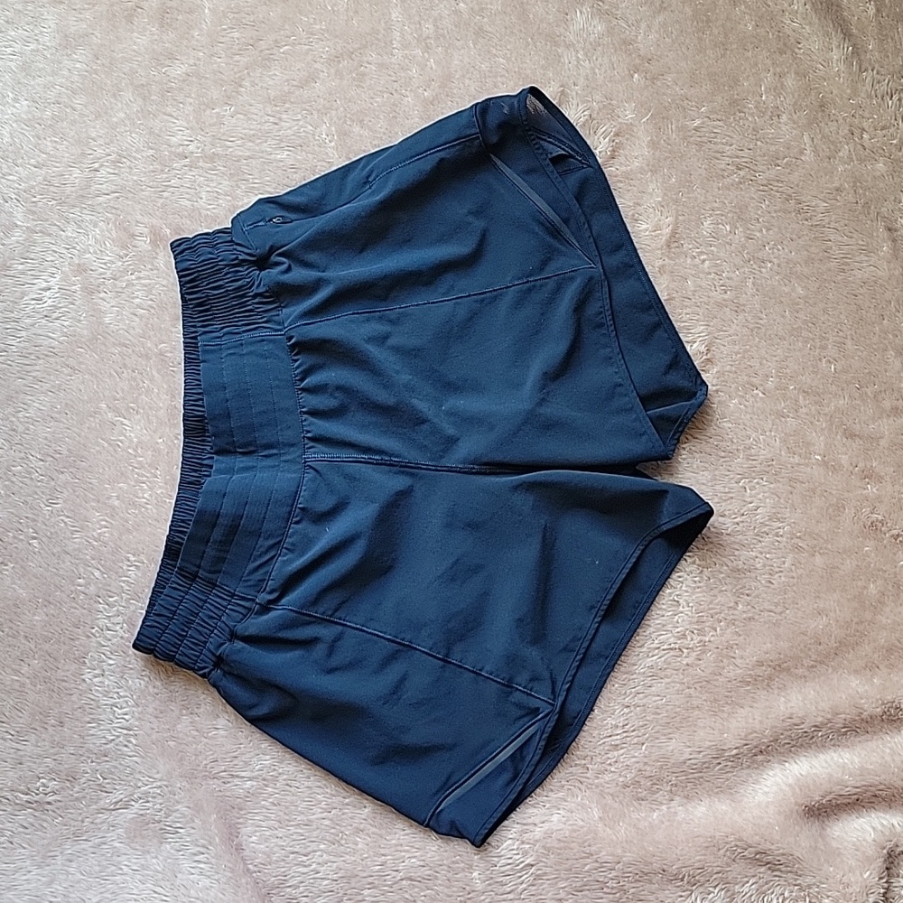 Blue Womens Lululemon shorts